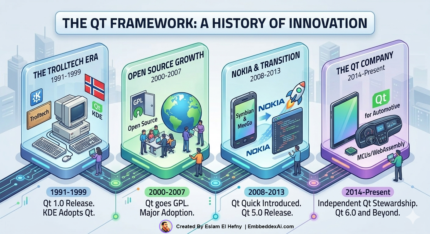 Qt history
